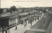 03 Allier / CPA FRANCE 03 "Commentry, la gare, l'arrivée d'un train"