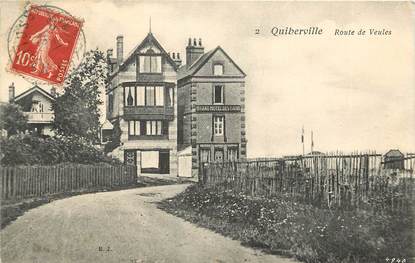 CPA FRANCE 76  "Quiberville"