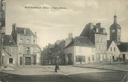 / CPA FRANCE 03 "Montmarault, Place d'Armes"