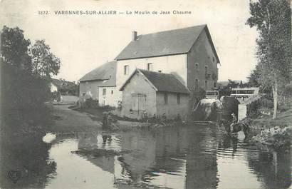 / CPA FRANCE 03 "Varennes sur Allier, le moulin de Jean Chaume "