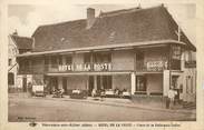 03 Allier / CPA FRANCE 03 "Varennes sur Allier, hôtel de la poste, place de la Halle aux grains"