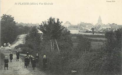 / CPA FRANCE 03 "Saint Plaisir, vue générale"