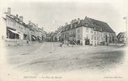 03 Allier / CPA FRANCE 03 "Souvigny, la place du marché"