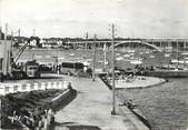 56 Morbihan / CPSM FRANCE 56 "La Trinité sur Mer, le port et le pont de Kerisper"