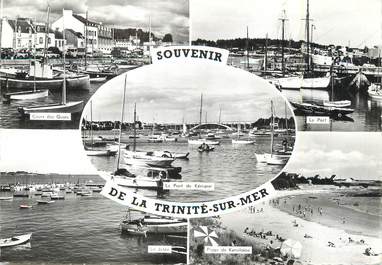 / CPSM FRANCE 56 "Souvenir de La Trinité sur Mer" 