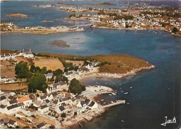 / CPSM FRANCE 56 "Pont Lorois, l'estuaire de la rivière d'Etel"