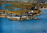 56 Morbihan / CPSM FRANCE 56 "La Pointe de Pen Lan, vue aérienne, La Rochevilaine Hôtel"