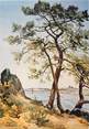 56 Morbihan / CPSM FRANCE 56 "Vannes, aquarelle du peintre A. Mahuas, paysage du Golfe"