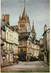 / CPSM FRANCE 56 "Vannes, aquarelle du peintre A. Mahuas, la place Henri IV"