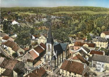 / CPSM FRANCE 57 "Etzling, l'église Saint Hubert"