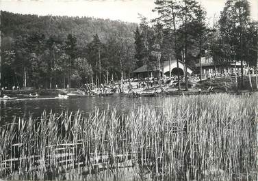 / CPSM FRANCE 57 "Hanau plage, restaurant Muller, poste Eguelshardt"