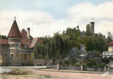 / CPSM FRANCE 57 "Forbach, l'entrée du Burghof et la tour du Schlossberg"