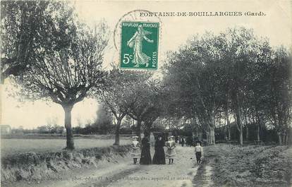 CPA FRANCE 30  "Fontaine de Bouillargues"