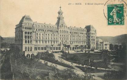 / CPA FRANCE 06 "Nice, l'hôtel Impérial"