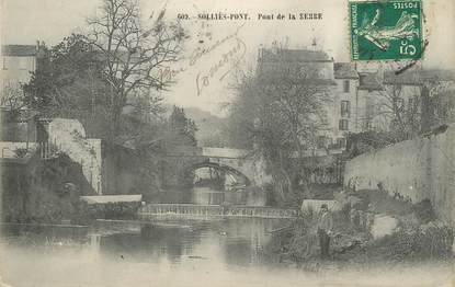 / CPA FRANCE 83 "Solliès Pont, pont de la Serre"