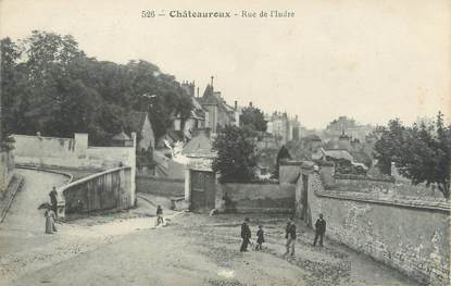 / CPA FRANCE 36 "Châteauroux, rue de l'Indre "