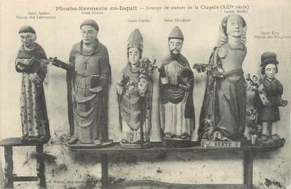 / CPA FRANCE 22 "Plouha Kermaria en Isquit, groupe de statues de la Chapelle"