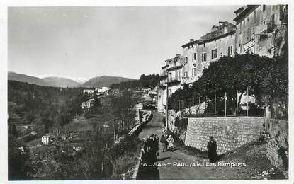 / CPSM FRANCE 06 "Saint Paul, les remparts"