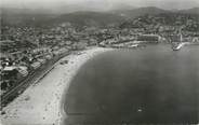 83 Var / CPSM FRANCE 83 "Vue générale de fréjus Plage et le port de Saint Raphaël"