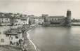 / CPSM FRANCE 66 "Collioure, l'église, les barques de pêche"