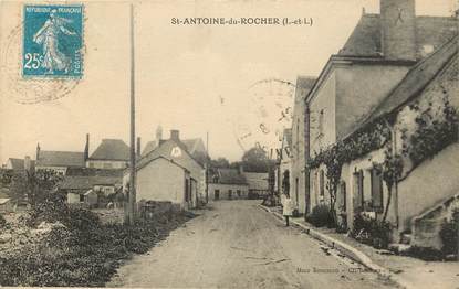 Saint Antoine du Rocher, une rue