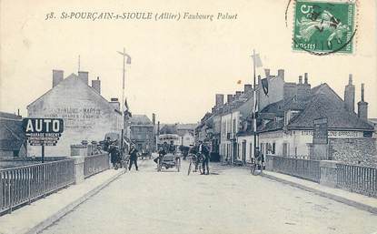 / CPA FRANCE 03 "Saint Pourçain sur Sioule, faubourg Paluet"