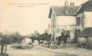 03 Allier / CPA FRANCE 03 "Forêt de Tronçais, une chasse au sanglier, départ de la Meute"