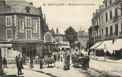 / CPA FRANCE 03 "Montluçon, bld de Courtais "