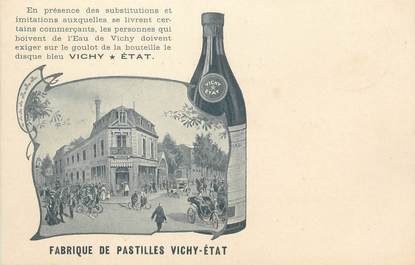 / CPA FRANCE 03 "Fabrique de pastilles Vichy Etat"