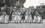 91 Essonne CARTE PHOTO FRANCE 91 "Etampes, Gordon Dancers 1955" avec sa pochette