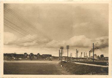 / CPSM FRANCE 57 "Sarralbe, vue générale des usines Solvay"