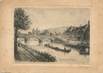 / CPSM FRANCE 58 "Clamecy en 1845" / EAU FORTE