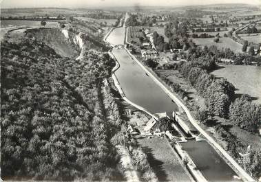 / CPSM FRANCE 58 "Corbigny, canal du Nivernais à la Vauvelle"