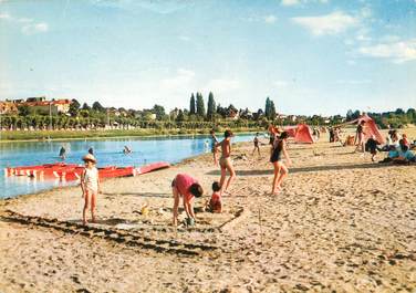 / CPSM FRANCE 58 "Cosne sur Loire, la plage"