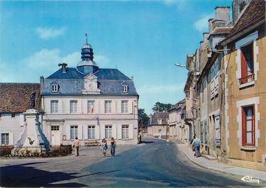 / CPSM FRANCE 58 "Donzy, l'hôtel de ville"