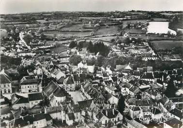 / CPSM FRANCE 58 "Saint Saulge, vue générale aérienne"