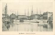 76 Seine Maritime / CPA FRANCE 76 "Le Havre, bassin du commerce "