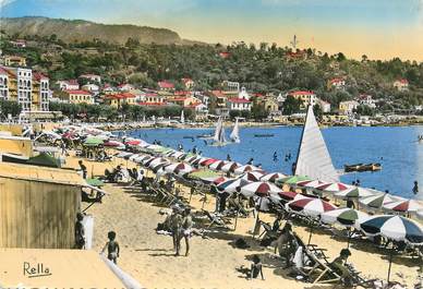 / CPSM FRANCE 83 "Le Lavandou, la plage "