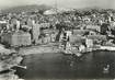 / CPSM FRANCE 13 "Marseille, la plage des Catalans et vue sur Notre Dame de la Garde"