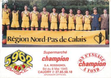 / CPSM FRANCE 59 "Caudry" / BASKET