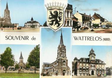 / CPSM FRANCE 59 "Souvenir de Wattrelos"