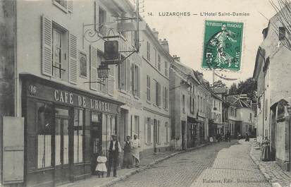 / CPA FRANCE 95 "Luzarches, l'hôtel Saint Damien"