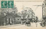 95 Val D'oise / CPA FRANCE 95 "Enghien les Bains, la grande rue au pont du chemin de fer"