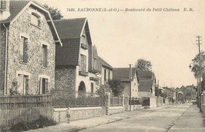 / CPA FRANCE 95 "Eaubonne, bld du petit château"