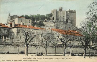 CPA FRANCE 30  "Beaucaire, le Chateau de Montmorency"