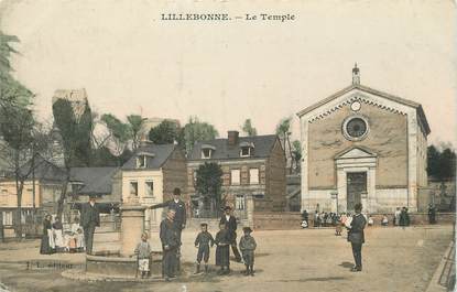 / CPA FRANCE 76 "Lillebonne, le temple"