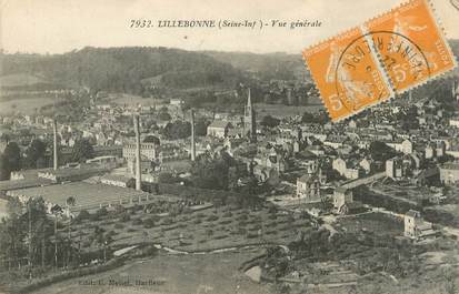 / CPA FRANCE 76 " Lillebonne, vue générale"