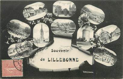 / CPA FRANCE 76 "Souvenir de Lillebonne"