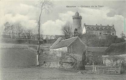 / CPA FRANCE 78 "Gazeran, château de la Tour"
