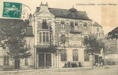 / CPA FRANCE 58 "Cosne sur Loire, la caisse d'Epargne" / CE / BANQUE